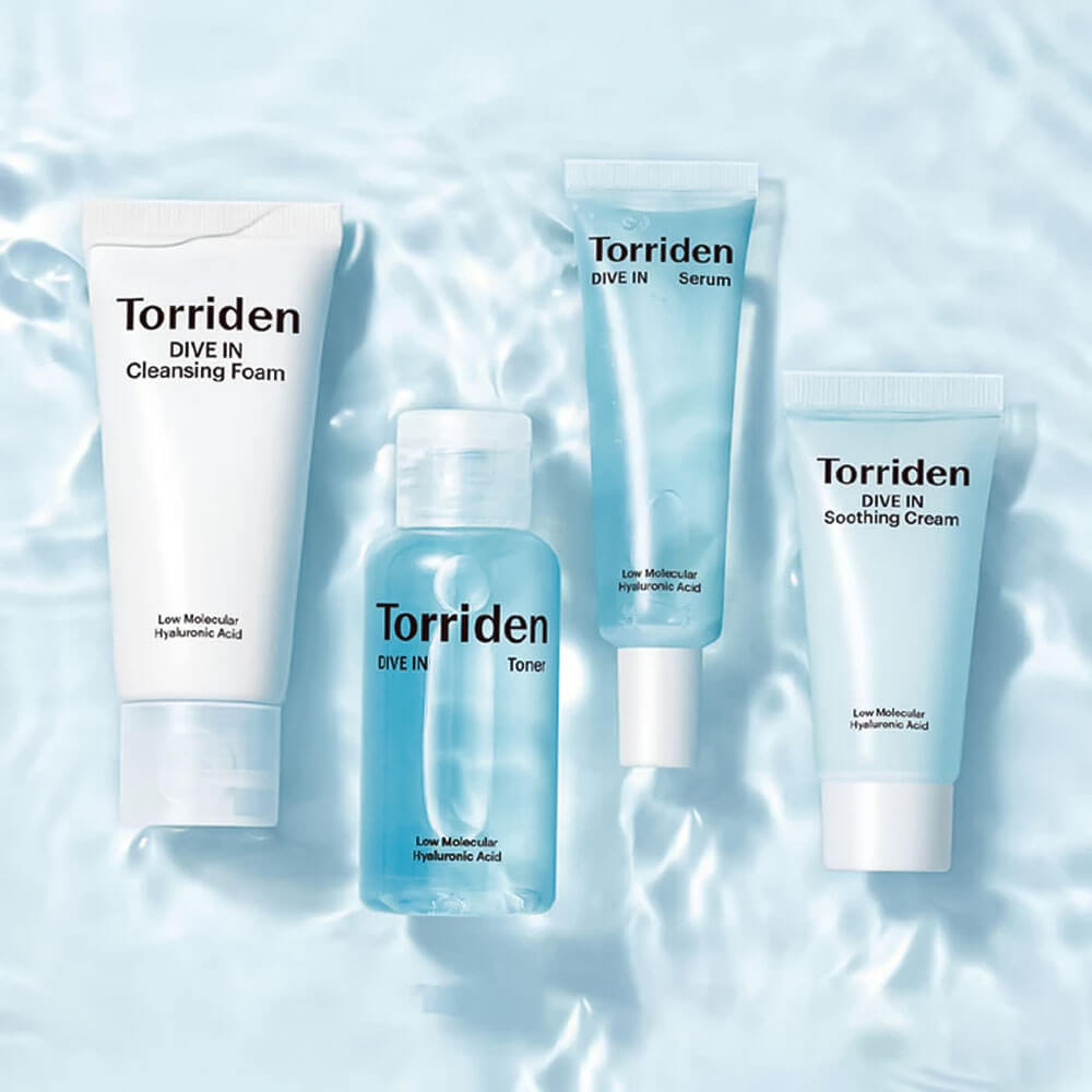 Набор миниатюр для увлажнения кожи Torriden DIVE IN Trial Kit — изображение 2